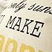 MIULEE Decorative Throw Pillow Cover Farmhouse Linen Pillowcase You are My Sunshine&You Make Me Happy Printed Spring Cushion Cover for Fall Couch Living Room Sofa 18 x 18 Inch 45 x 45 Cm