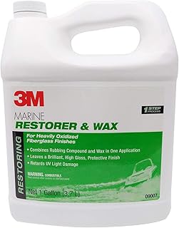 3M (09007) Marine Restorer and Wax, 09007, 1 gal, 2 per case [You are Purchasing The Min Order Quantity which is 2 Gallon-U.S.S]