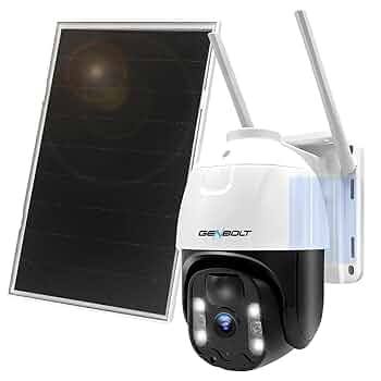 GENBOLT 防犯カメラ SMART IP PTZ CAMERA Amazon.com: GENBOLT PTZ WiFi Security Camera Outdoor with