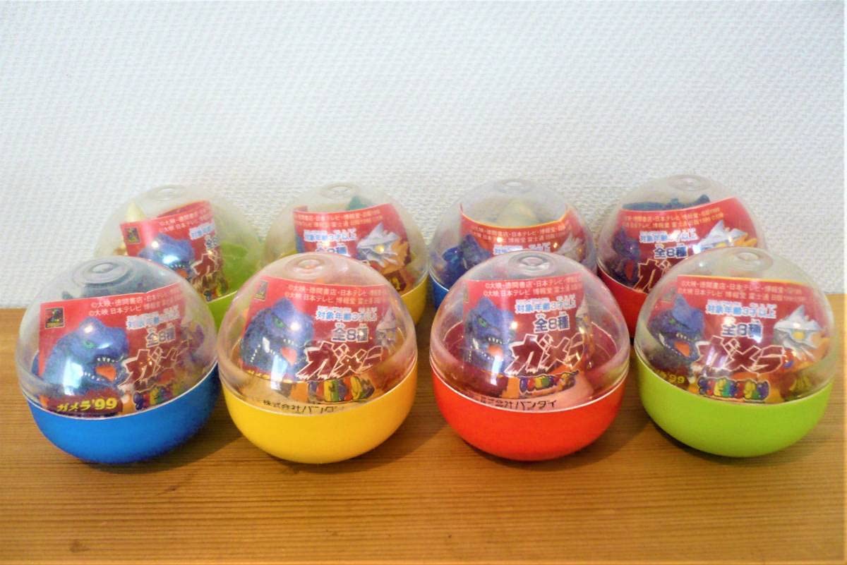 Amazon | ガメラ ソフビコレクション 全8種セット ガメラ'99、ギャオス