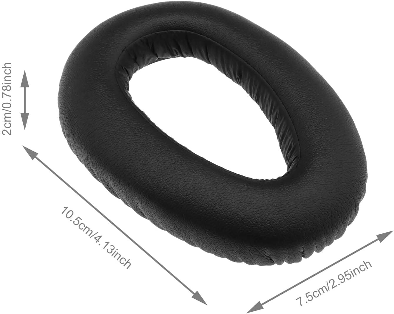 Pair of Protein Leather Headphones Earpads Memory foam Ear Pads Cover Cushions Compatible with