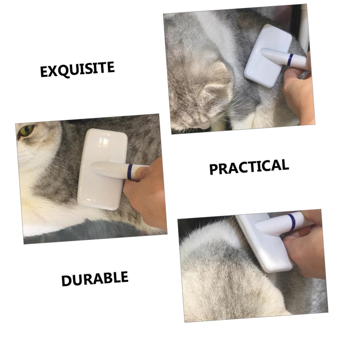 Brosse Pour Animaux De Compagnie Peigne De Toilettage Pour Chiens Brosse De Nettoyage Portable Élimine Poils Morts Et Nœuds