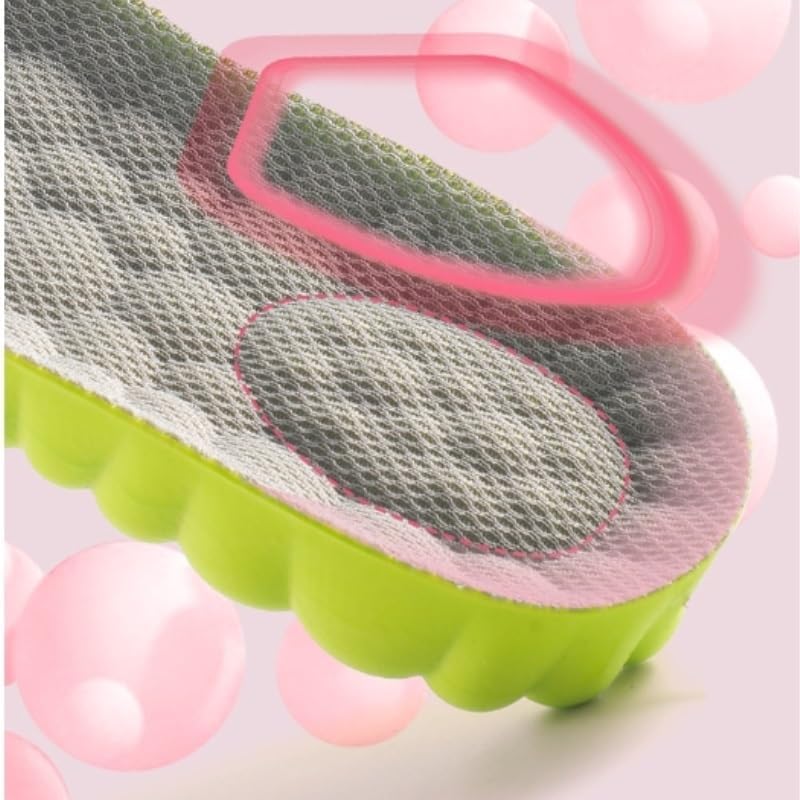 Soft Elastic Insole Breathable Sweat-Absorbing Sports Comfortable Shock-Absorbing