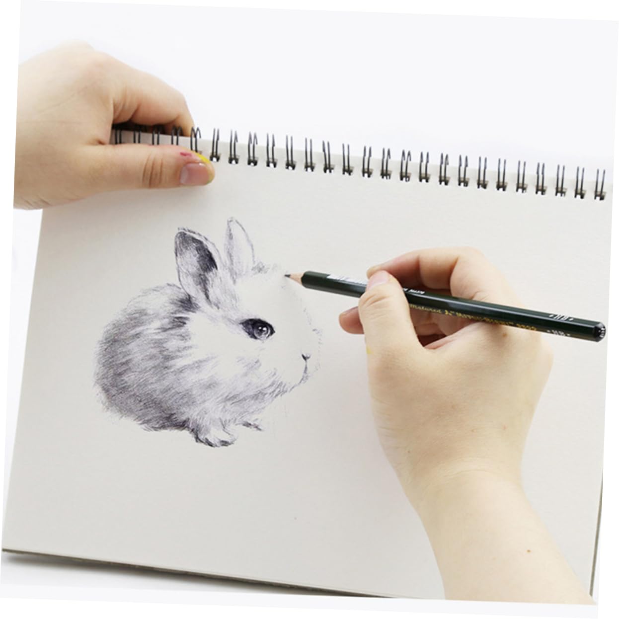 4 Pezzi Quaderno per Disegnare A5 in Carta Kraft, Piatto Apribile, Facile da Portare, per Bambini e Artisti, per Schizzi e Acquerello