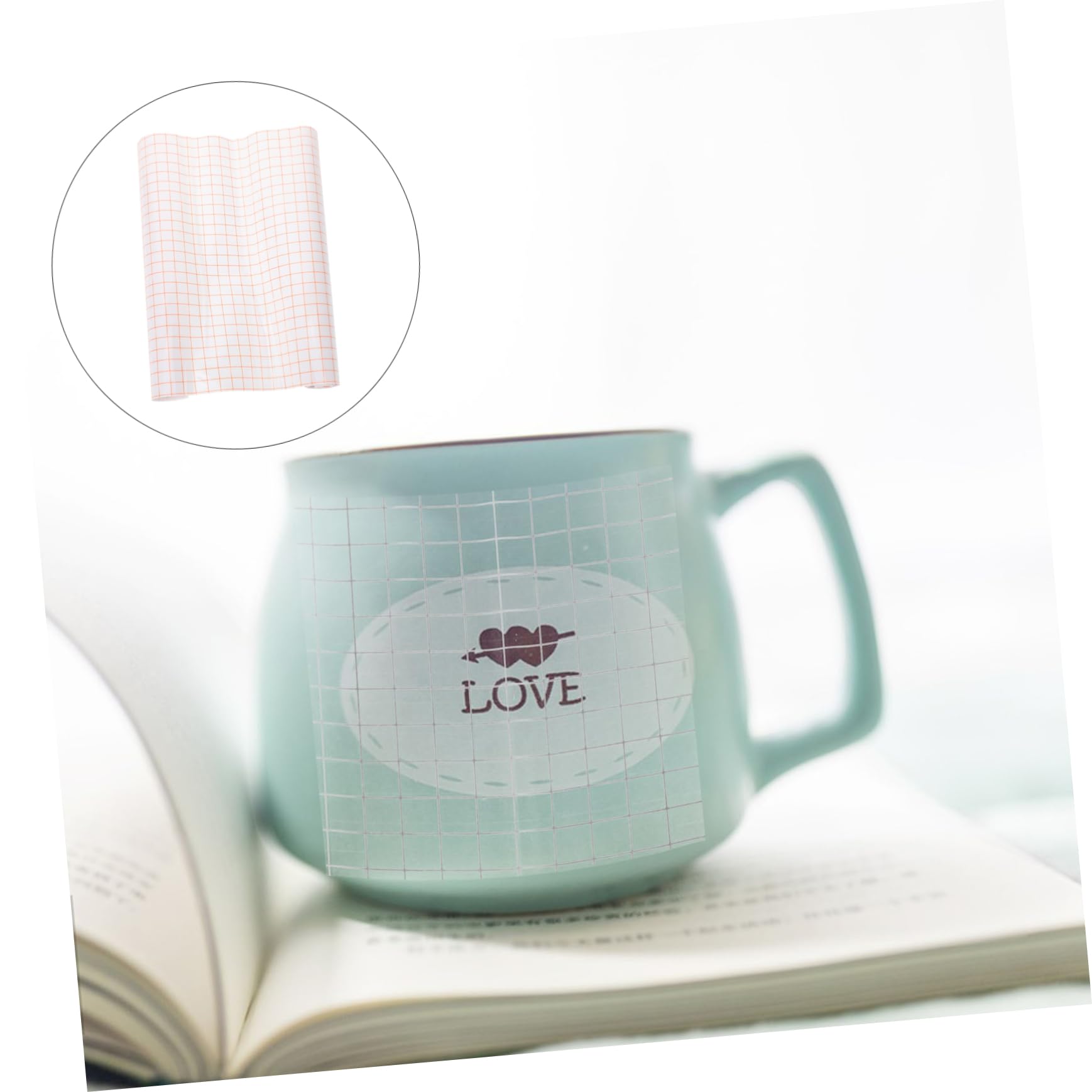 VILLCASE Positioning Film 1 Sheet DIY Transfer Tape for Vinyl Laminating Film Practical Transfer Tape