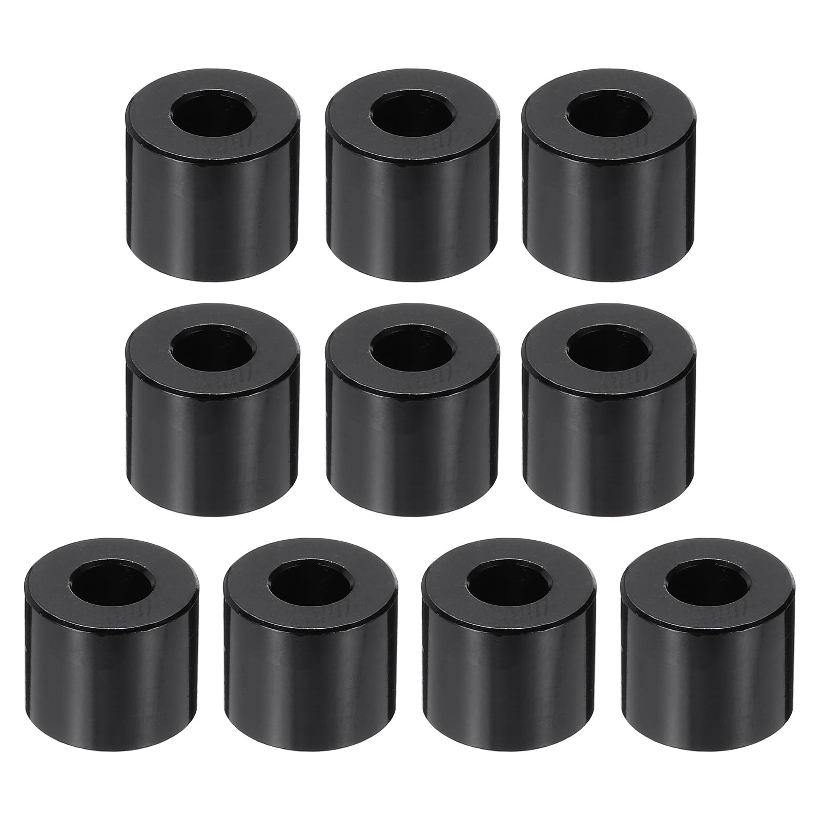 PATIKIL 10pcs M5 Aluminium Spacers, 3/16" ID x 1/2" OD Round Standoff Spacer