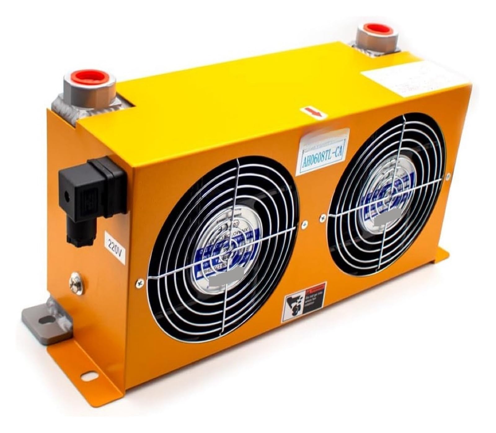 Prensa hidráulica AH0608TL con intercambiador de calor, enfriador de aire y radiador de aceite de aluminio Amplia aplicación(220V)
