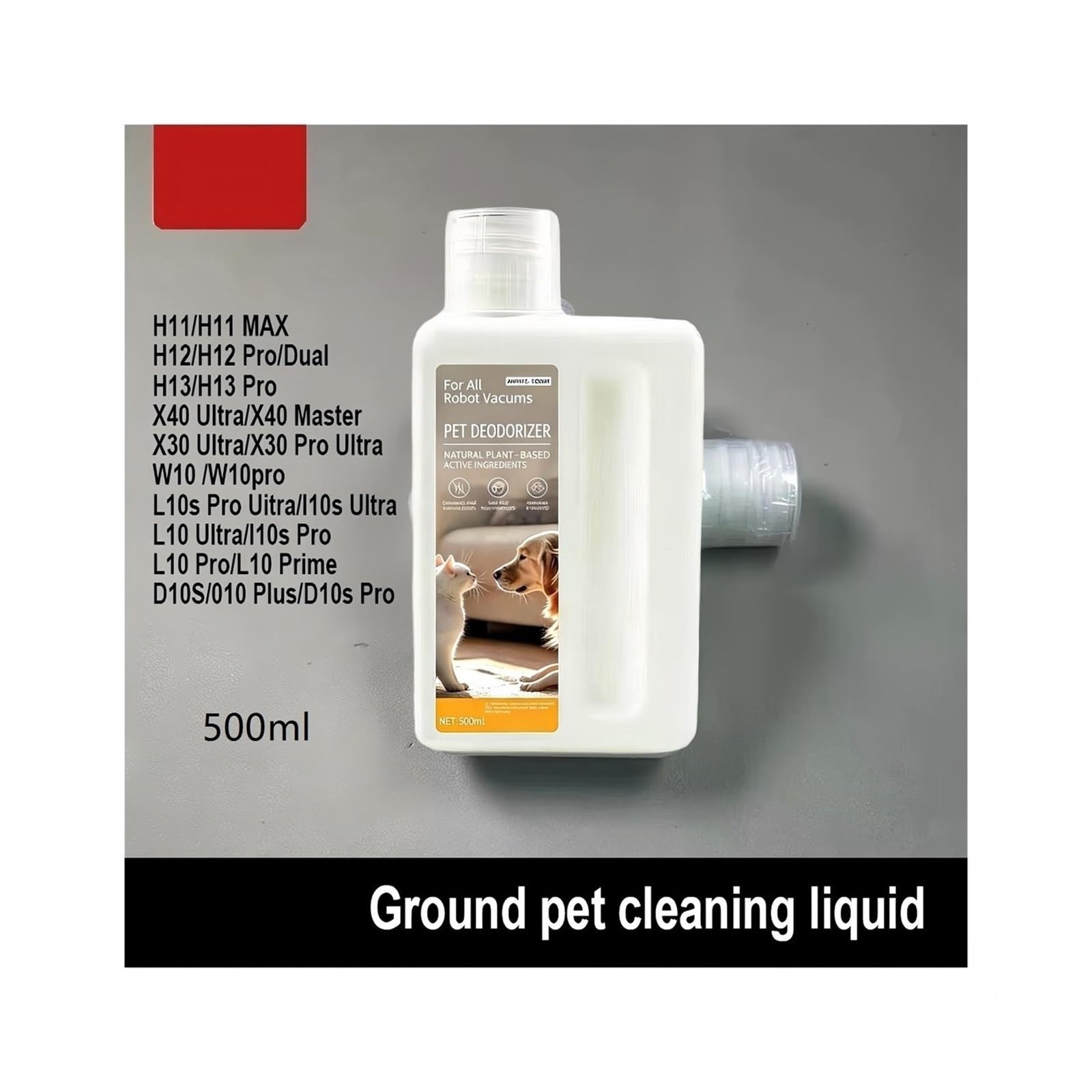 Solution de nettoyage de sol multi-surfaces 3 en 1, 3 pièces, 500 ml