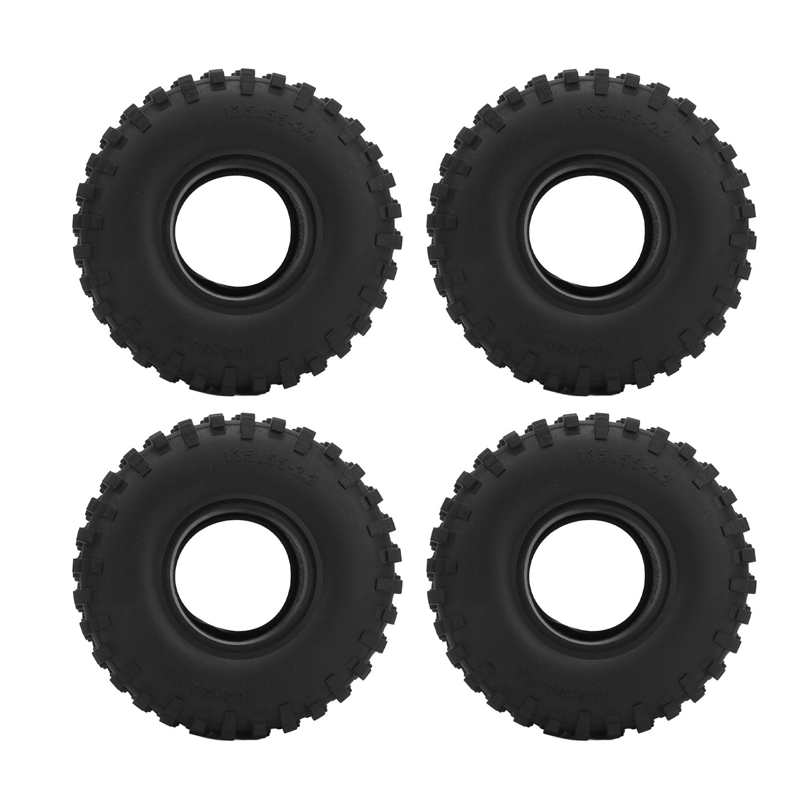 4 szt. 2,2 cala RC Crawler – gumowe opony zamienne RC – opony samochodowe do SCX10 1/10 RC -Crawler
