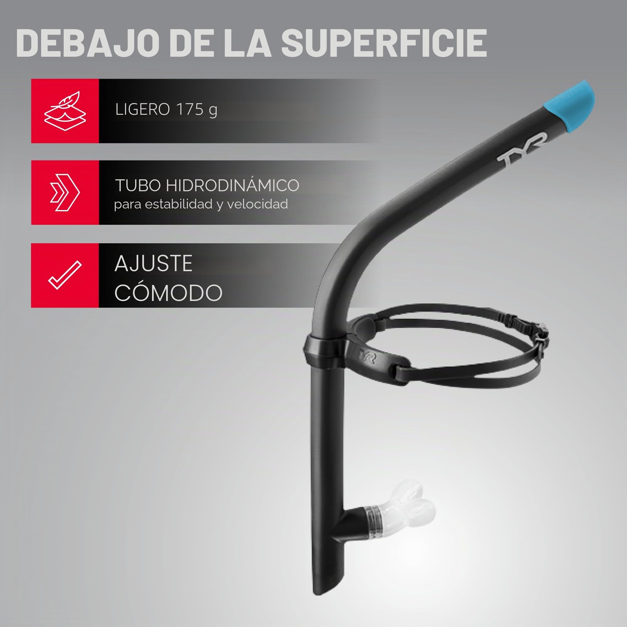 TYR 2.0 Ultralite – Tubo de Buceo