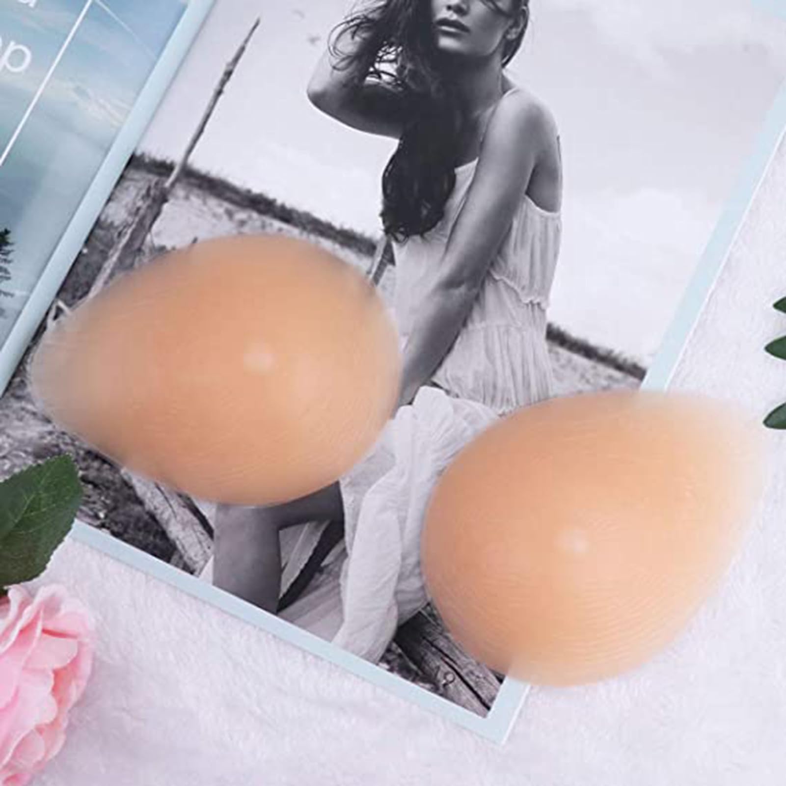 Protesi Mammarie In Silicone Autoadesive, For Mastectomia Realistiche E Cuscinetti Morbidi For L'ingrandimento Del Seno For Cosplay Transgender