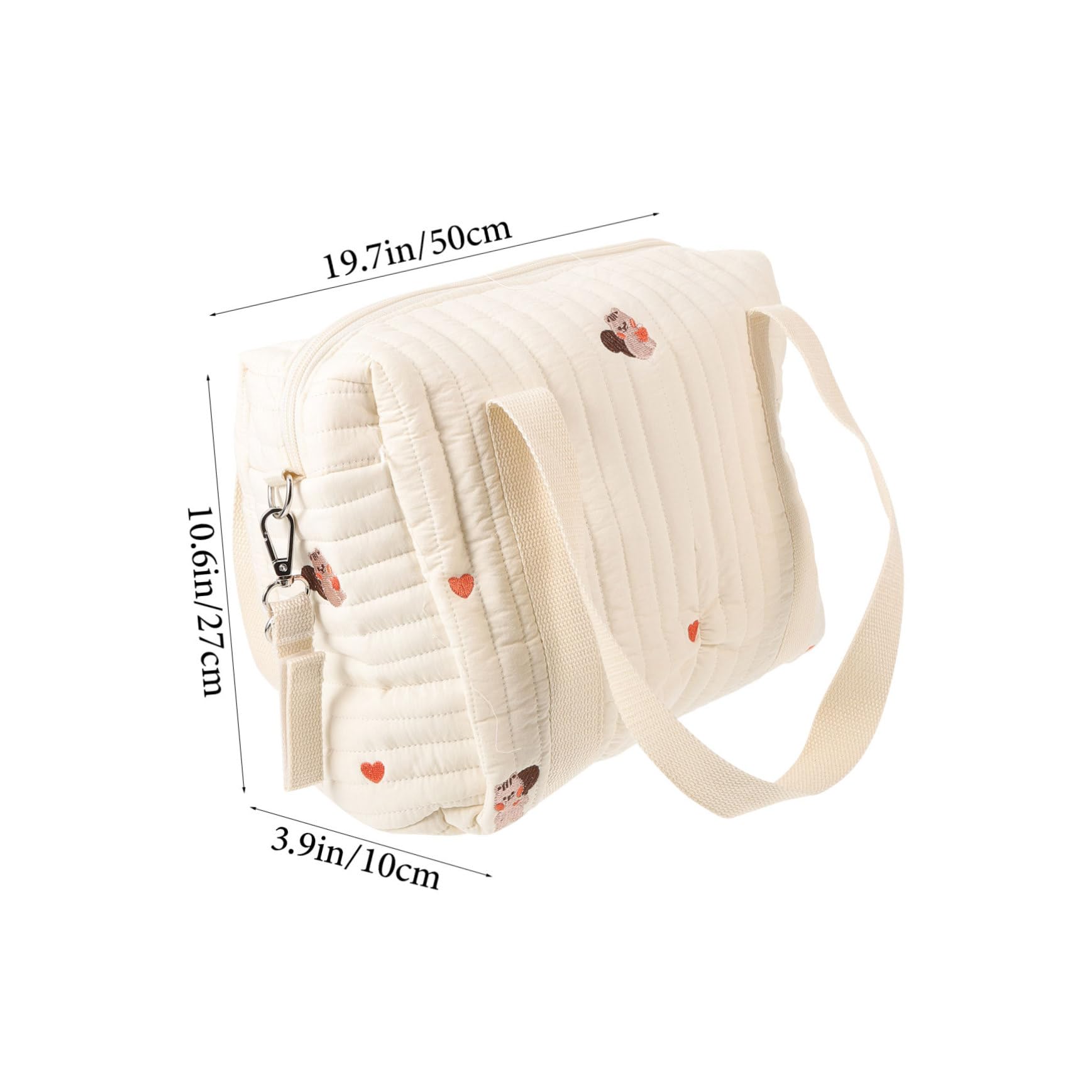 YARNOW Borsa per Passeggino per Pannolini in Cotone, Pratica e Resistente, Compatta, per Viaggio e Accessori del Ragazzo Ragazza
