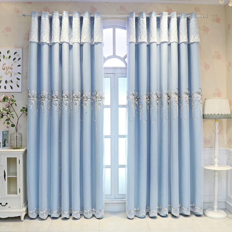 Tenda Oscurante Con Occhielli Per Interni – 1 Pannello 150x270 Cm, Viola, Voile + Tessuto Opaco