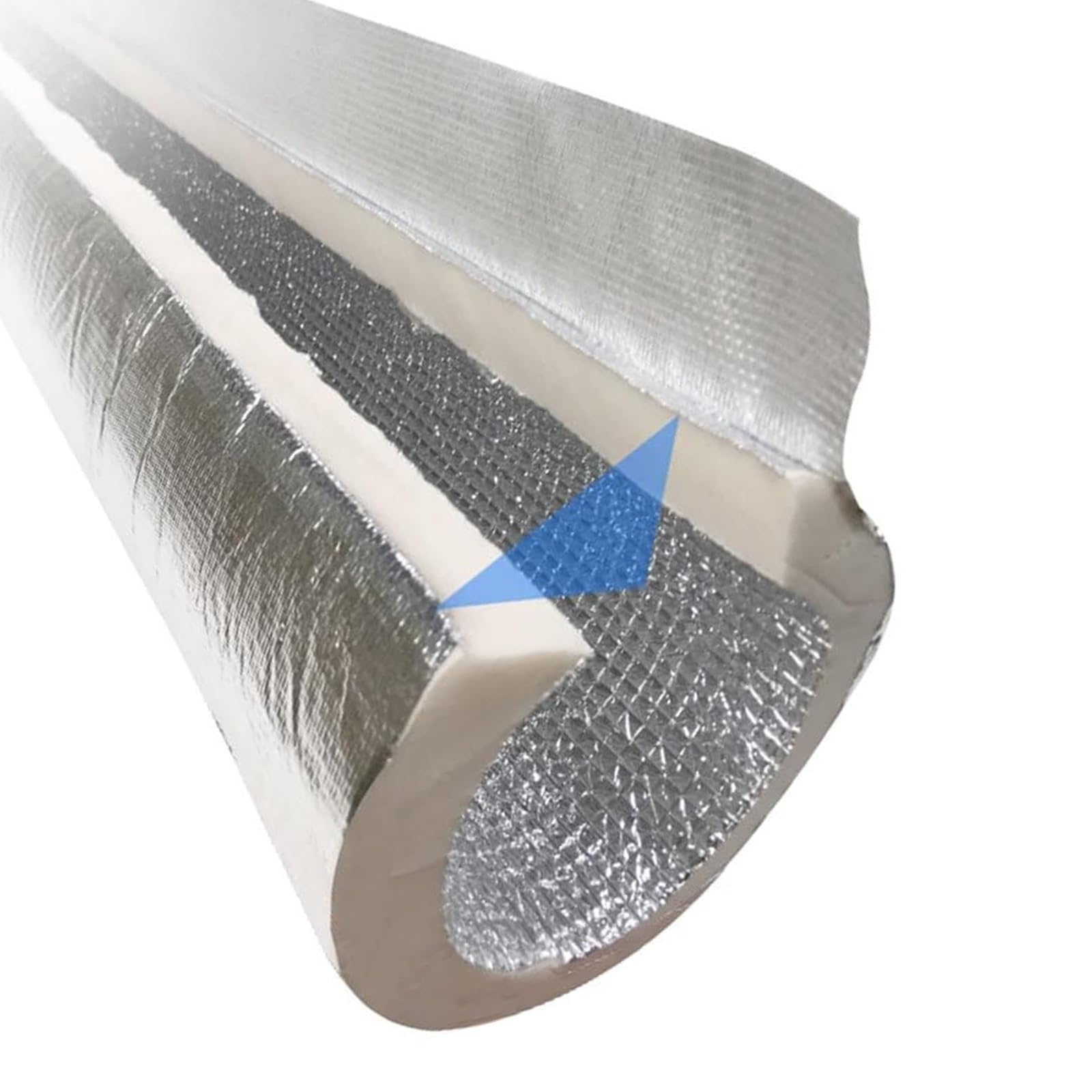 Tubería De Aislamiento Aislante Tuberias Agua, Fundas De Aislamiento Térmico para Tuberías Exteriores, Retardante De Llama, Anticongelante, para Tubos Fríos O Calientes(L 1m-170mm/6.7in-20mm)