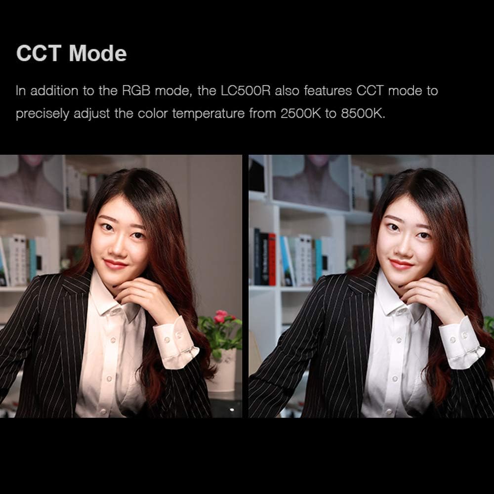 Discount 70% Godox LC500R RGB LED Light Stick, 2500K-8500K Adjustable, 360° Full Color, 14 FX Lighting Effects, CRI 96 TLC I98 Accurate Color, 0-100% Dimmable, Creative Music Mode Discount Godox LC500R RGB LED Light Stick, 2500K-8500K Adjustable, 360° Full Color, 14 FX Lighting Effects, CRI 96 TLC I98 Accurate Color, 0-100% Dimmable, Creative Music Mode