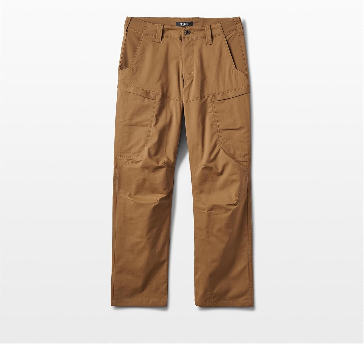 5.11 Tactical Men's Apex Cargo Work Pants, Flex-Tac Stretch Fabric, Gusseted, Water Resistant Finish, Style 74434ABR - Image 7