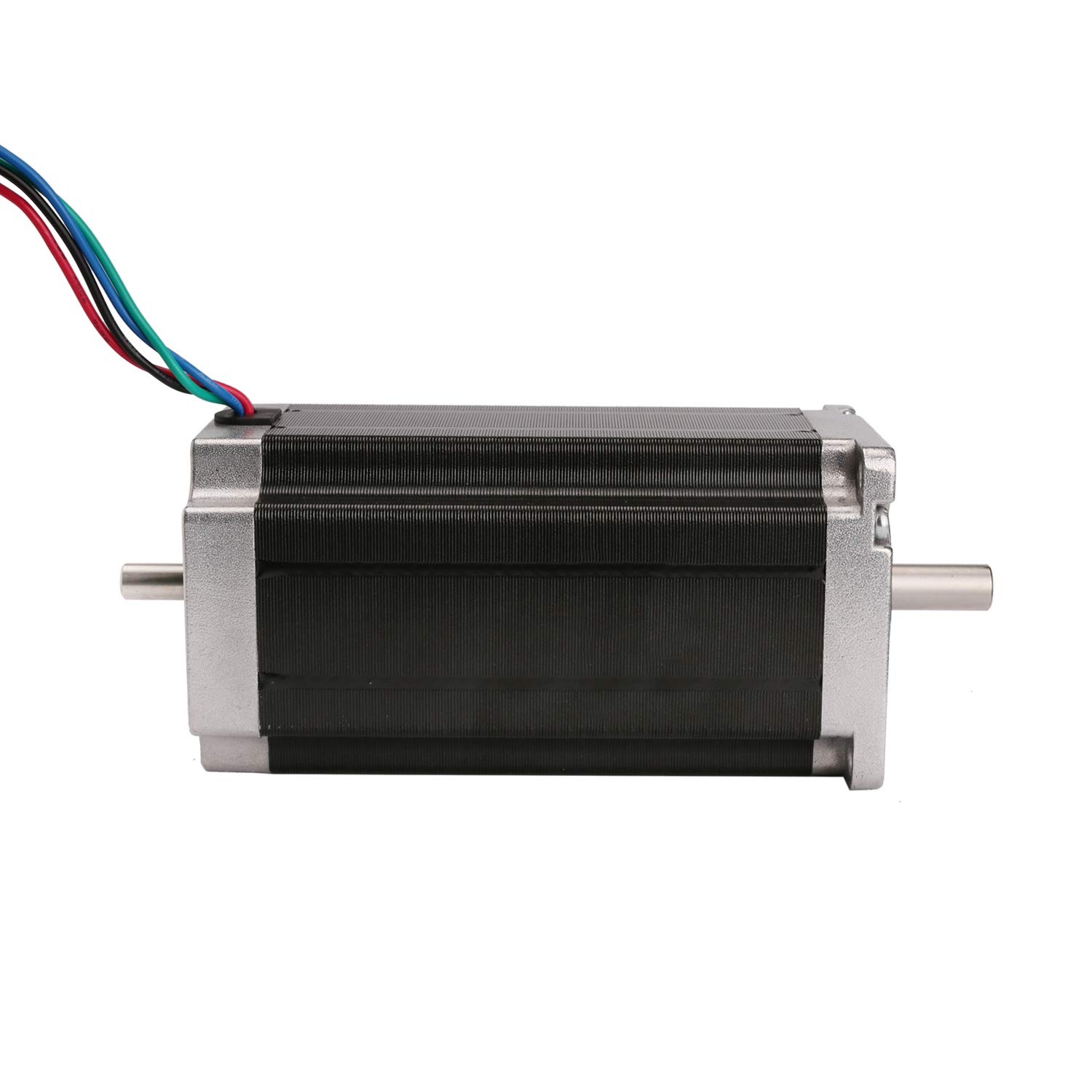 DE-SHIP FREE 1PC 23HS2442B Nema23 silnik krokowy 112 mm 425oz-in 4,2 A okrągły podwójny trzpień Φ8 mm Bipolar 1.8° CNC OEM ACT MOTOR GmbH