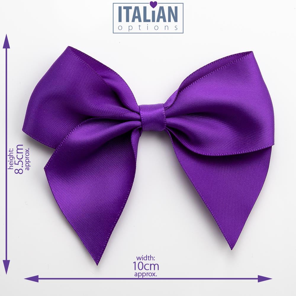 Italian Options Lot De 12 Nœuds Merry Christmas De 5 Cm De