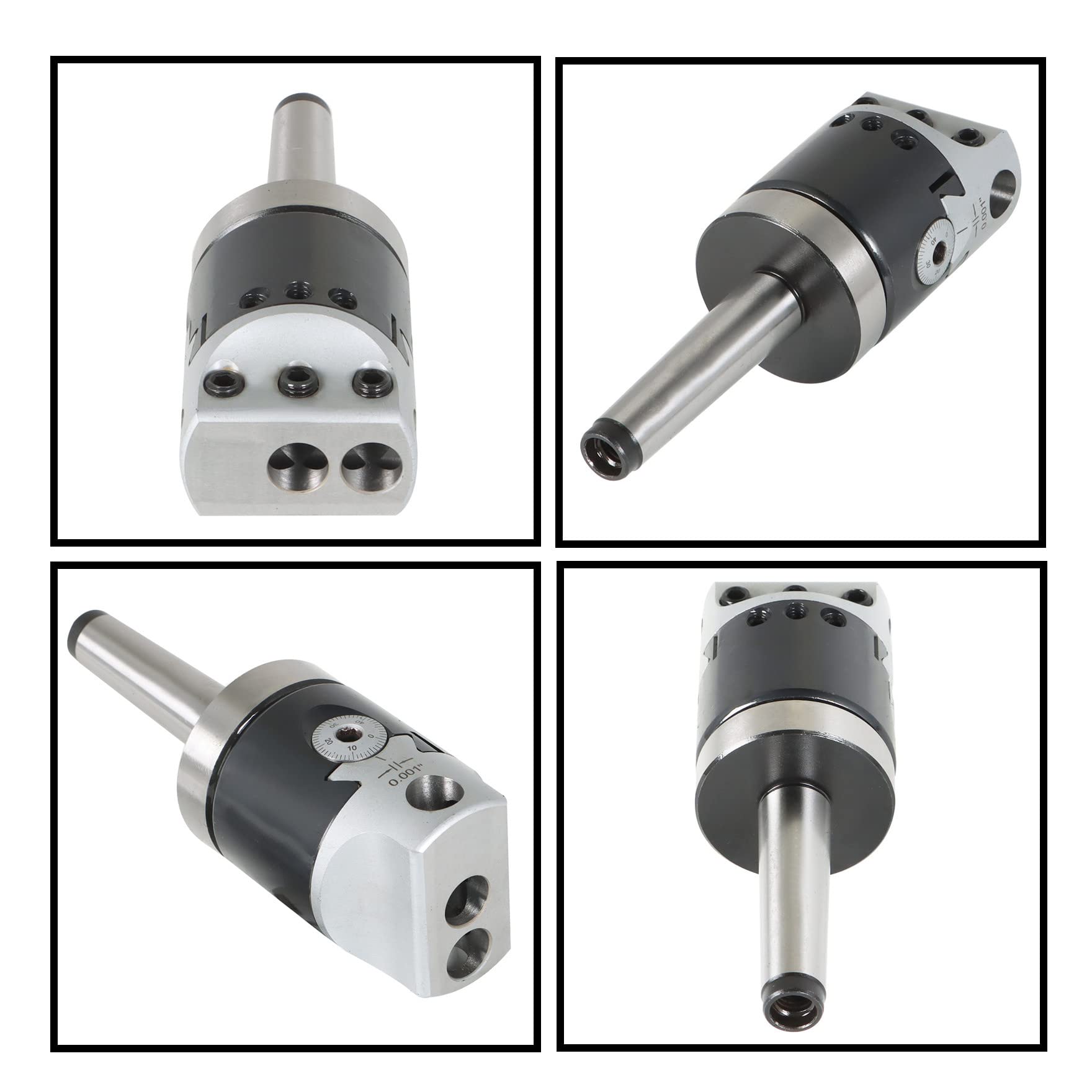2 Inch Boring Head MT2 Shank 9Pcs 1/2 Inch Rod Boring Bar Set For - View #11