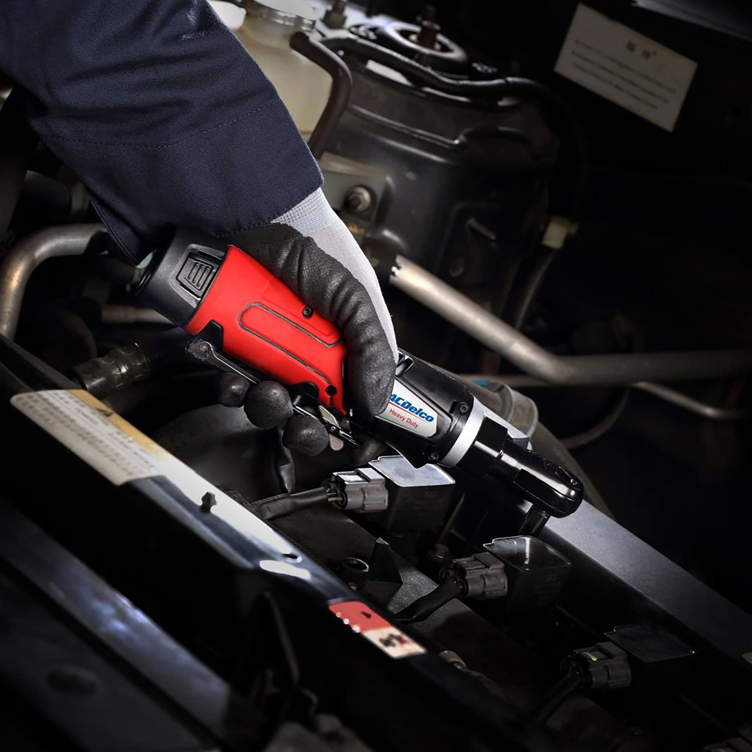 ACDelco ARW1207P G12 Series Clé à cliquet Sans Fil 1/4" 10,8V Li-ion Kit D'outils électriques Avec Batterie et Chargeur (Couple de Fixation 40 N.M)