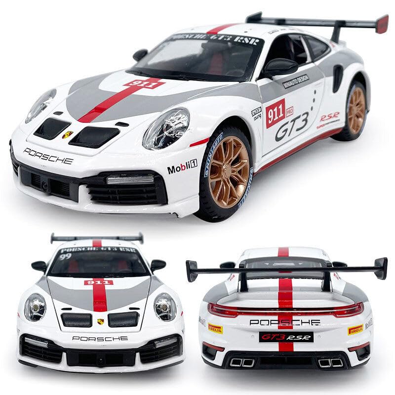 Image of Magicwand【Random Design Die-Cast 1:24 Scale Porrsche Matini【Large】 with 4 Openable Doors Working Steering,Lights & Music【Pack of 1】