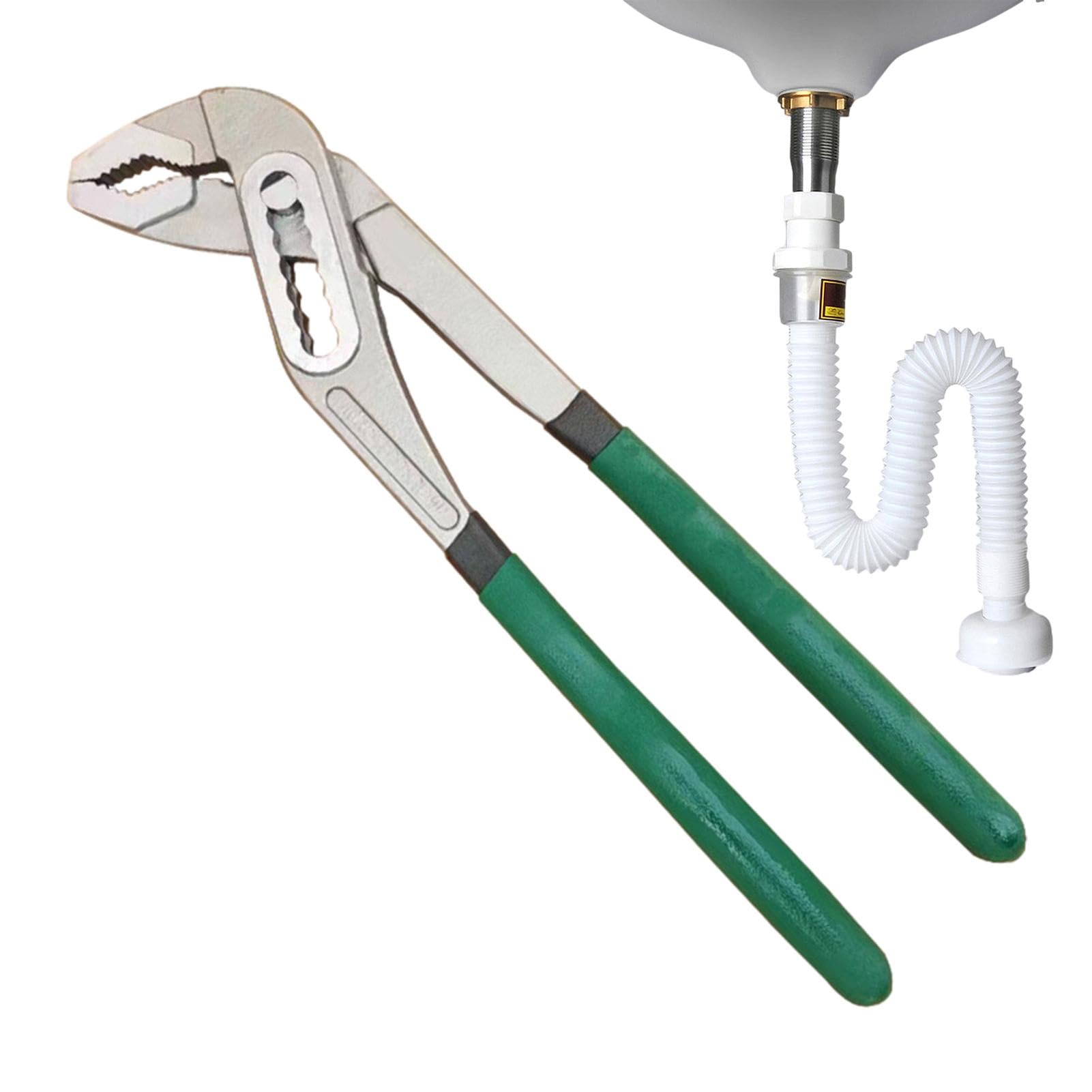 Pinze A Pressione Per Idraulica 17.8 Cm - Con Giunto Scorrevole E Impugnatura Comoda - Foto 8