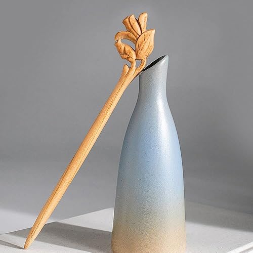 Palillos de madera para el cabello, estilo chino, vintage, simple, hechos a mano, palillos para el cabello, horquillas para el cabello, accesorios