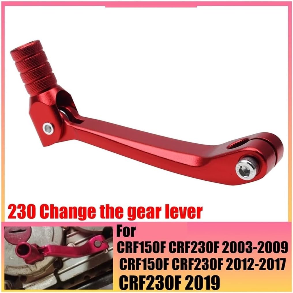 Motorbike Gear Shifter Aluminum Alloy Shift Lever Motorcycle for CRF150F CRF230F CRF 2003-2017 Motocross Motorbike Dirt Bike