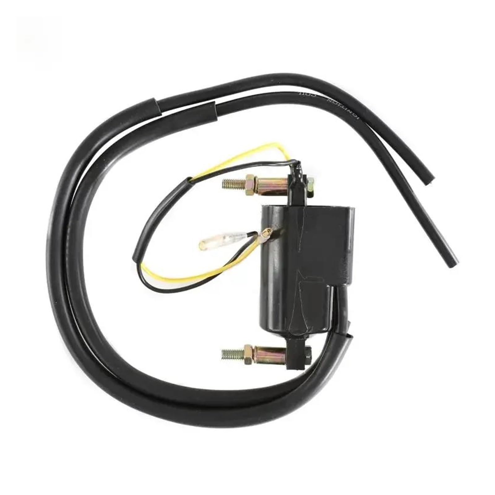 Zapłon motocyklowy Pasuje do Suzuki GS550 GS750 GS850 GS1000 2 podwójne wyjście + 4 Ohm cewki z nasadkami świec zapłonowych zestaw cewek zapłonowych Przekaźnik cewki zapłonowej