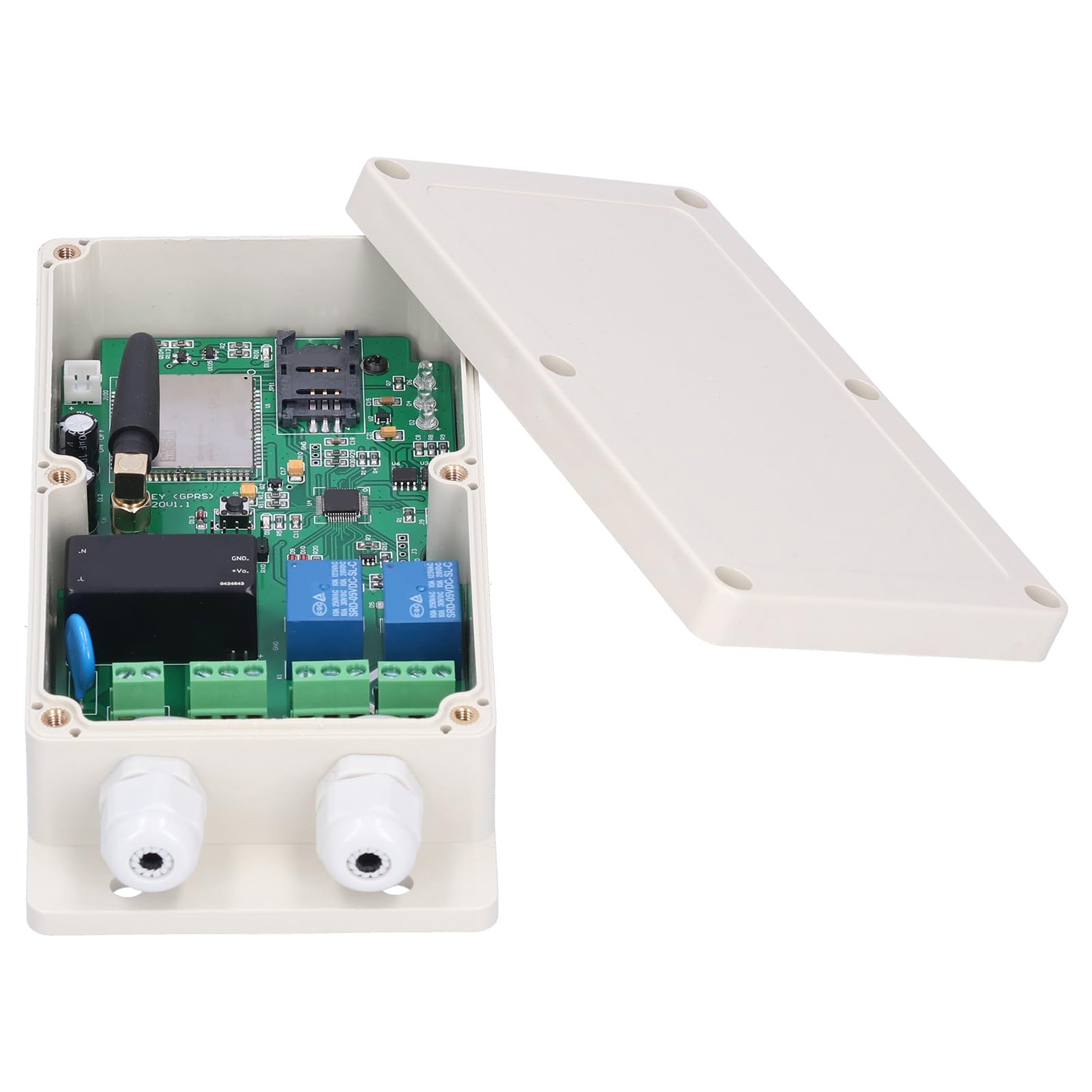 Pilot do Bramy GSM?KEY?4G – Bezpieczny Przełącznik Dwukanałowy dla 4G/3G/GSM AC 110 V/220 V (Wersja europejska)