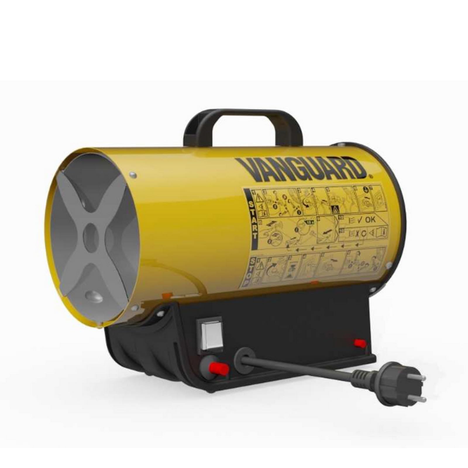 GENERATORE ARIA CALDA VANGUARD GAS11 M 10,5 KW  - 9.000 Kcal/h