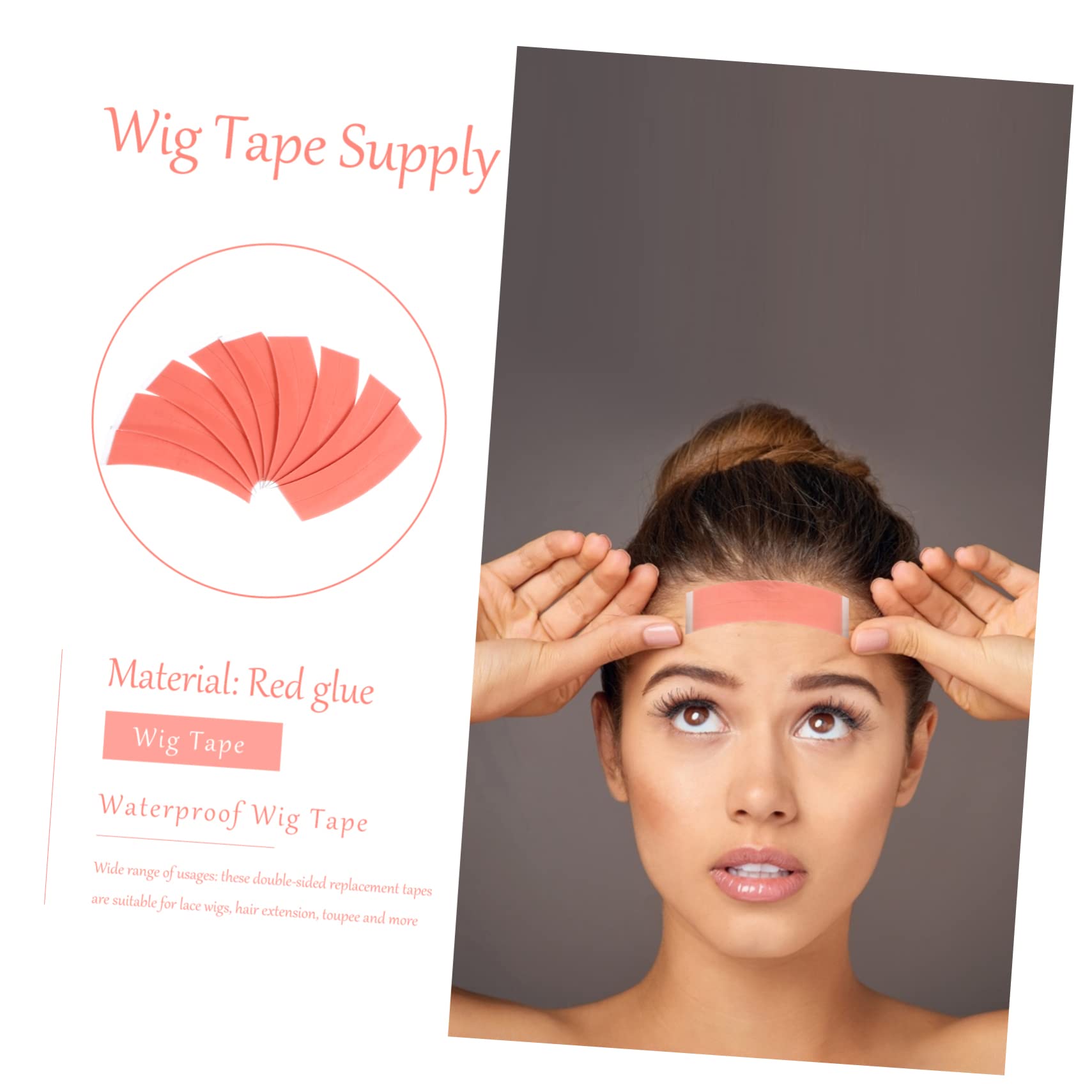 minkissy Double-Sided Strong Wig Tape 36pcs Tape Extensions Human Hair for Women