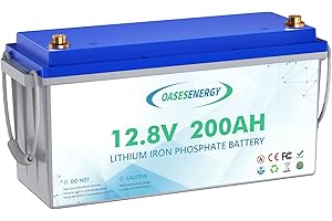 Vestwoods 12V 100Ah Lifepo4 Deep Cycle Lithium Battery