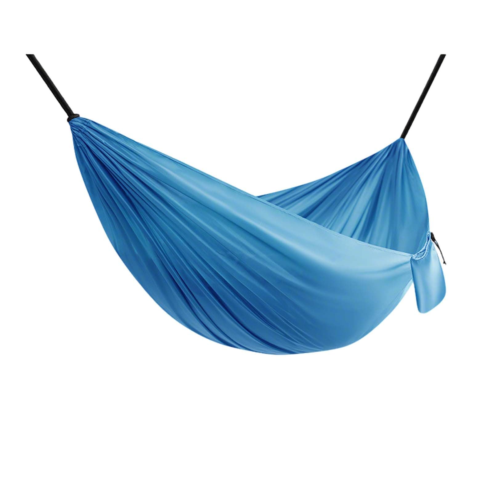 Portable Camping Hammock, Double Hammock For Outdoor Travel And Hiking, Lightweight Hammock With Tree Straps, Hammock Chair For Patio Garden