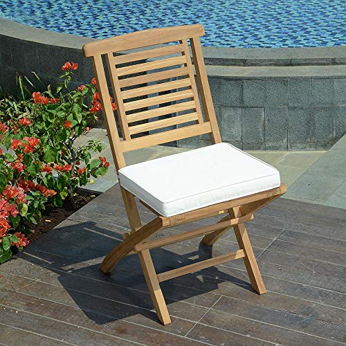 Teck'Attitude Coussin crème pour chaises et fauteuils pliants