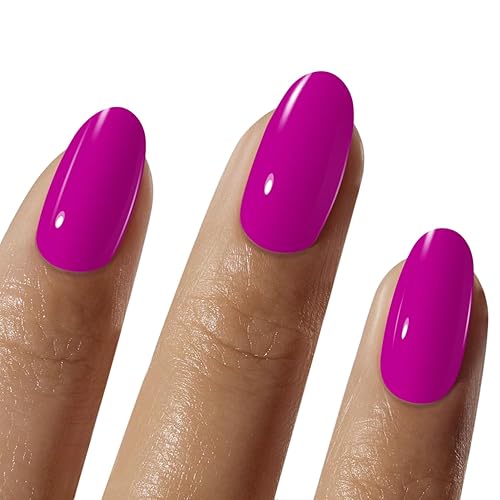 Miniatura 2 de Vishine Esmalte de gel Soak Off UV LED Laca Nail Art Manicura Barniz Púrpura Rosado (1620)