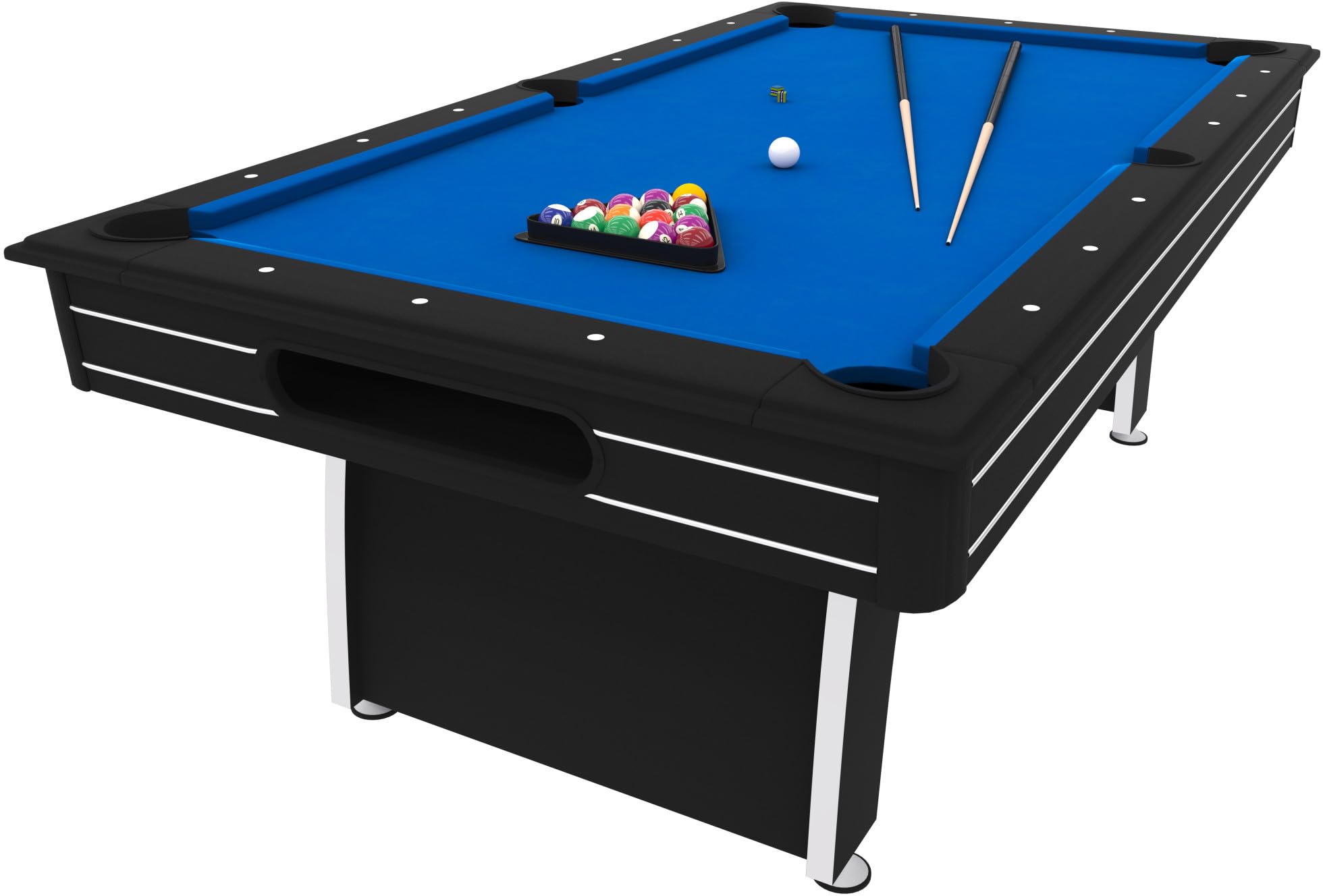 Fat Cat Tucson 7' Pool Table with Automatic Ball Return, Includes Billiard Accessories for Play Out of The Box