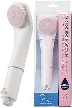 【新品未使用】ピュアブルII マイクロバブルシャワーヘッド グリッターホワイト 楽天市場】【正規販売店】マイクロバブルシャワーヘッド