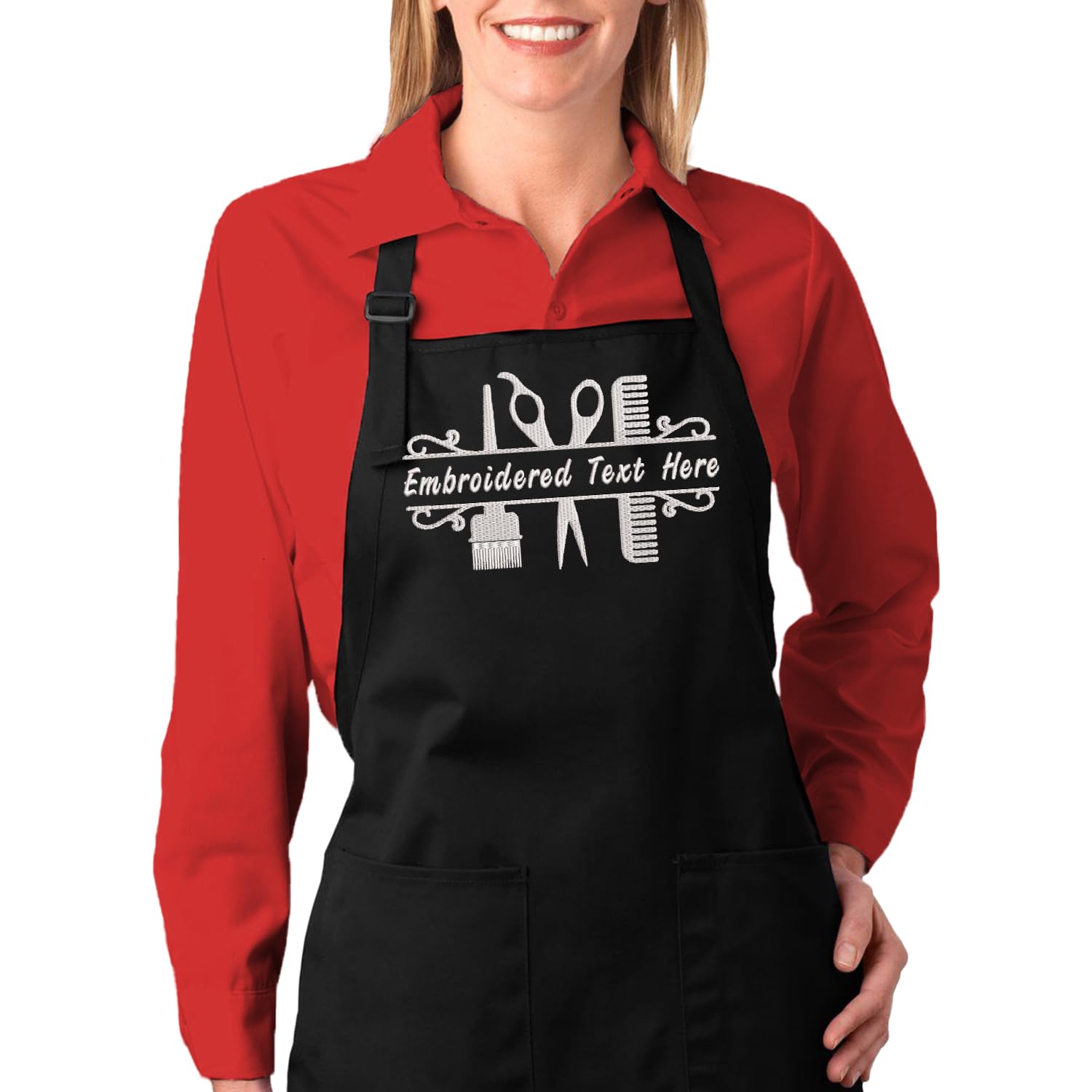 Place4Print Embroidered Apron