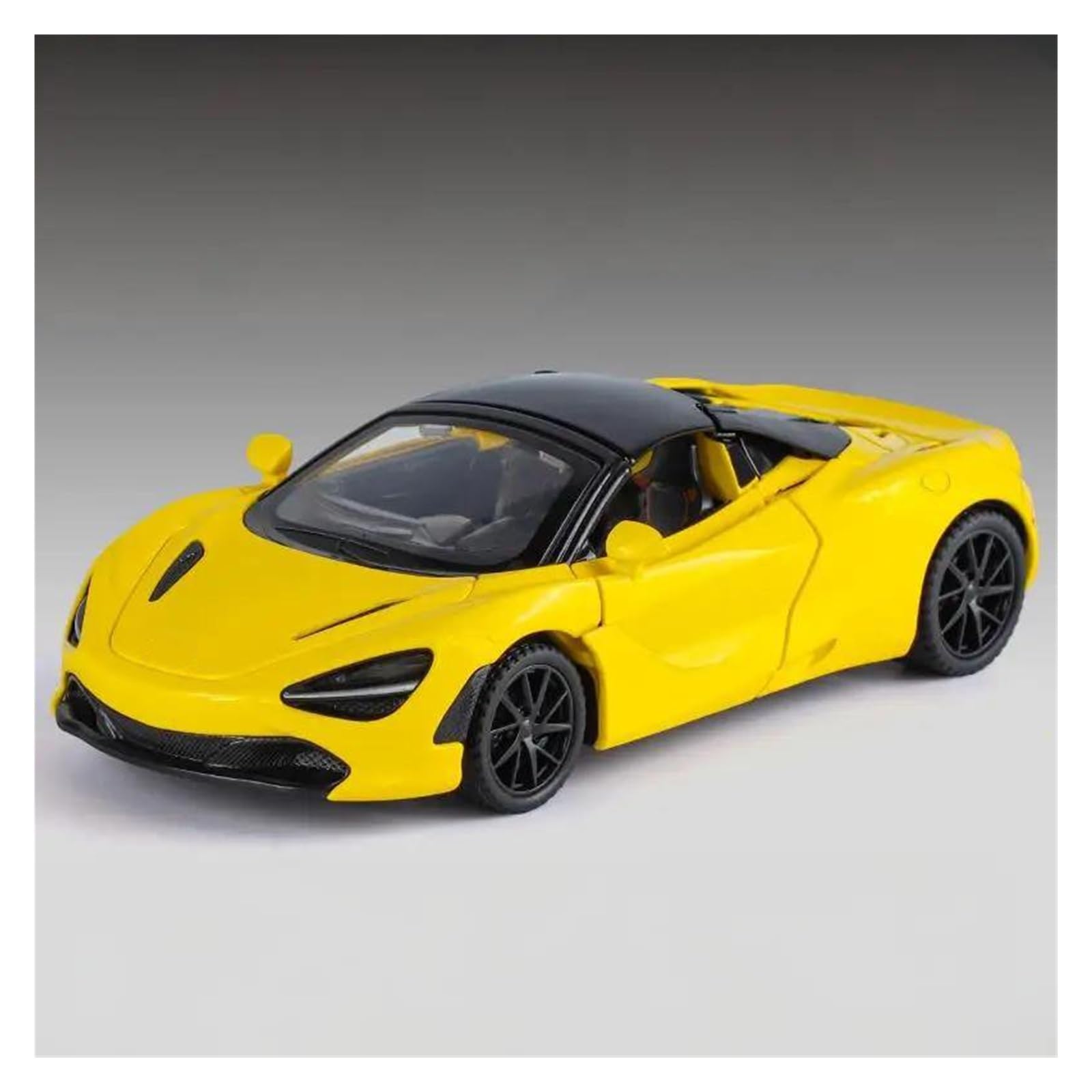 Mocalux Yellow Scale Die-Cast Model Car For 720S Diecast Model Car