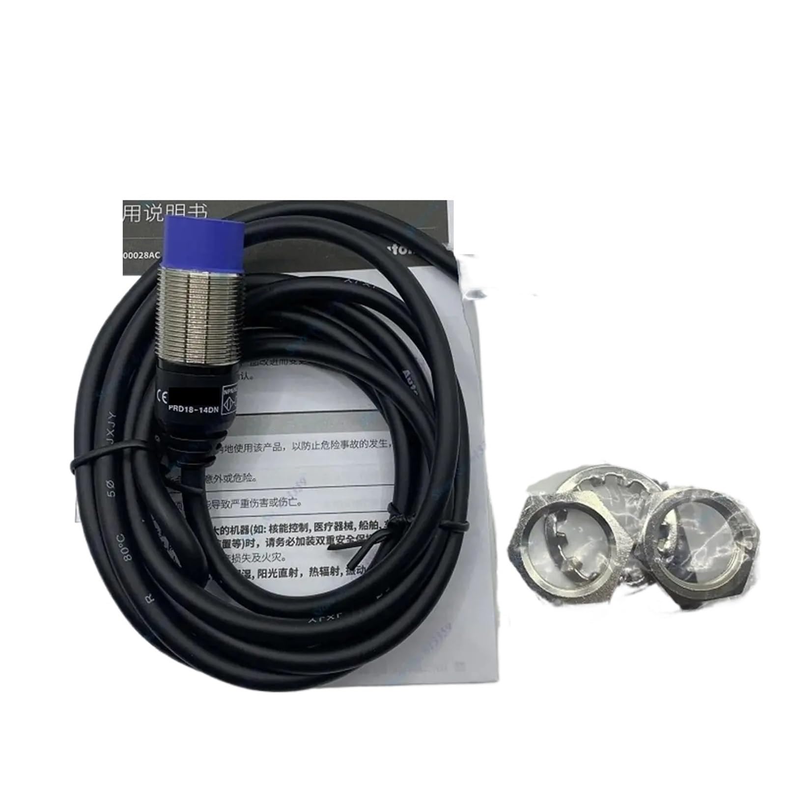 OSHZIKJII 1PC PRD18 PRDL18-14DN 14DP 7DN 7DP Proximity Switch Sensor(PRD18-7DP PNP NO)