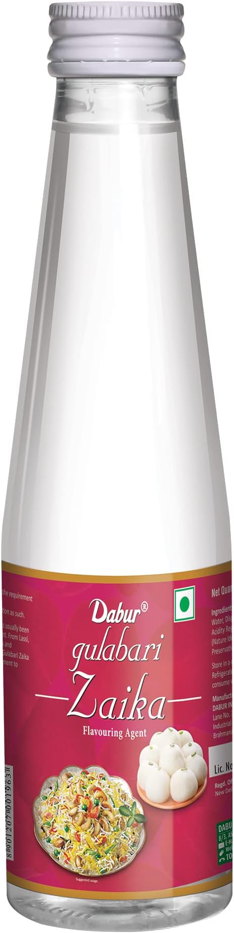 Gulabari Zaika 250ml, Rose water flavouring agent