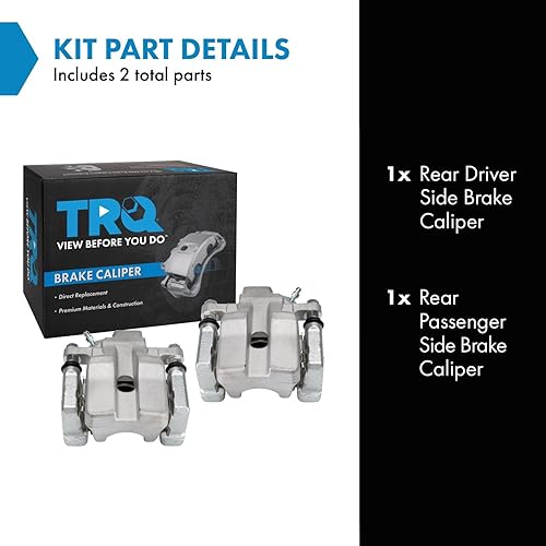 Vista 1883 de TRQ - Juego de pinzas de freno delantero