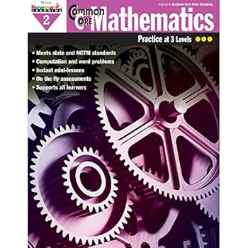Paperback Newmark Learning Grade 2 Common Core Mathematics Aid Book