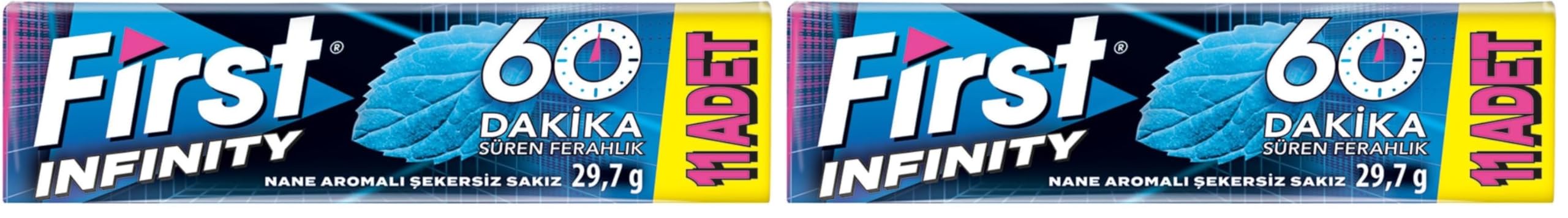 First Infinity 11S Stick Nane Aromalı Sakız 29,7 G 2li paket