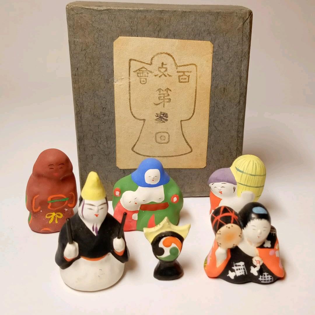 拾久保佐四郎名工骨董豆人形土人形アンティーク郷土玩具百点会