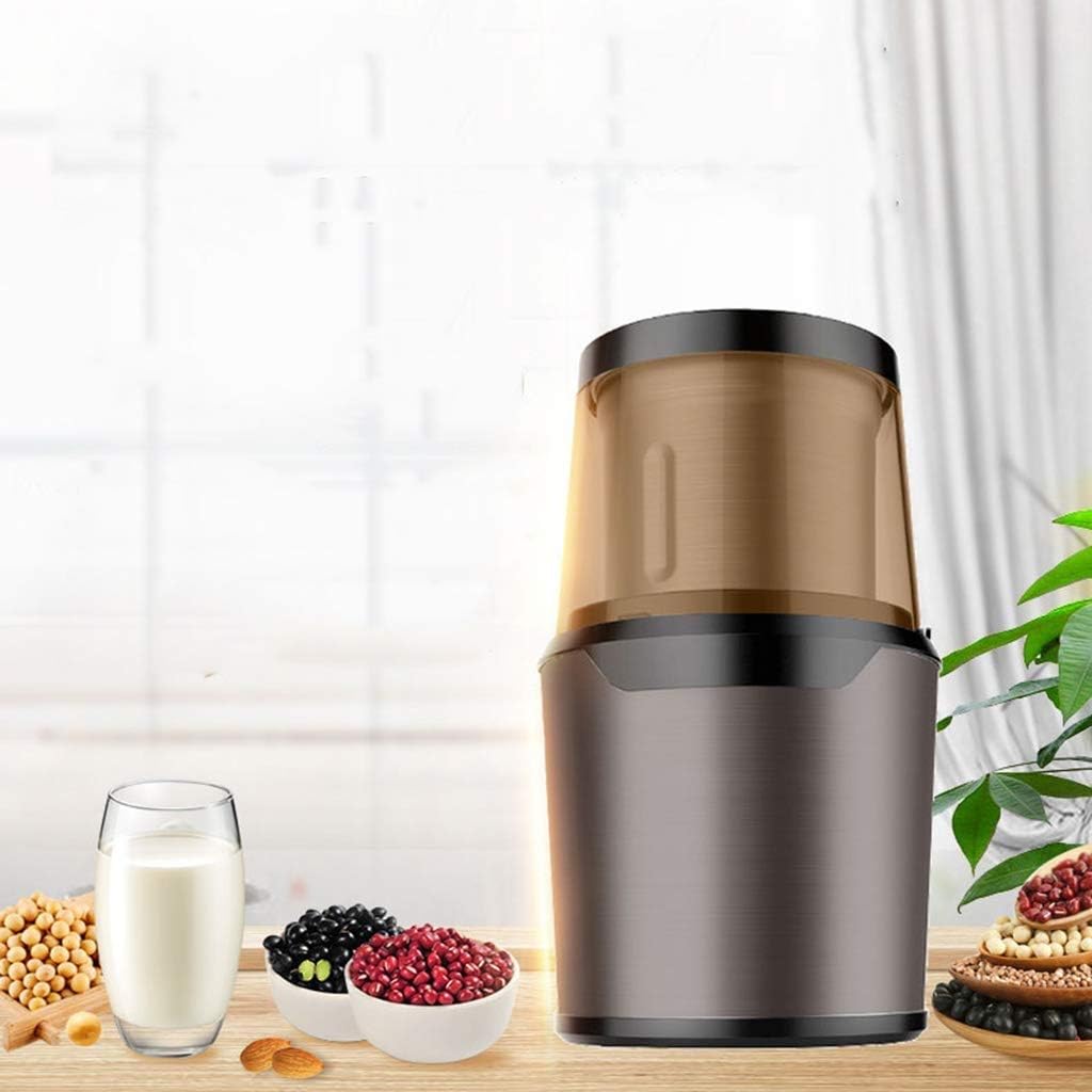 Electric Coffee Grinder - Professional Heavy Duty Stainless Steel, Conical Burr - Grind, Adjustable Cup Size(E)