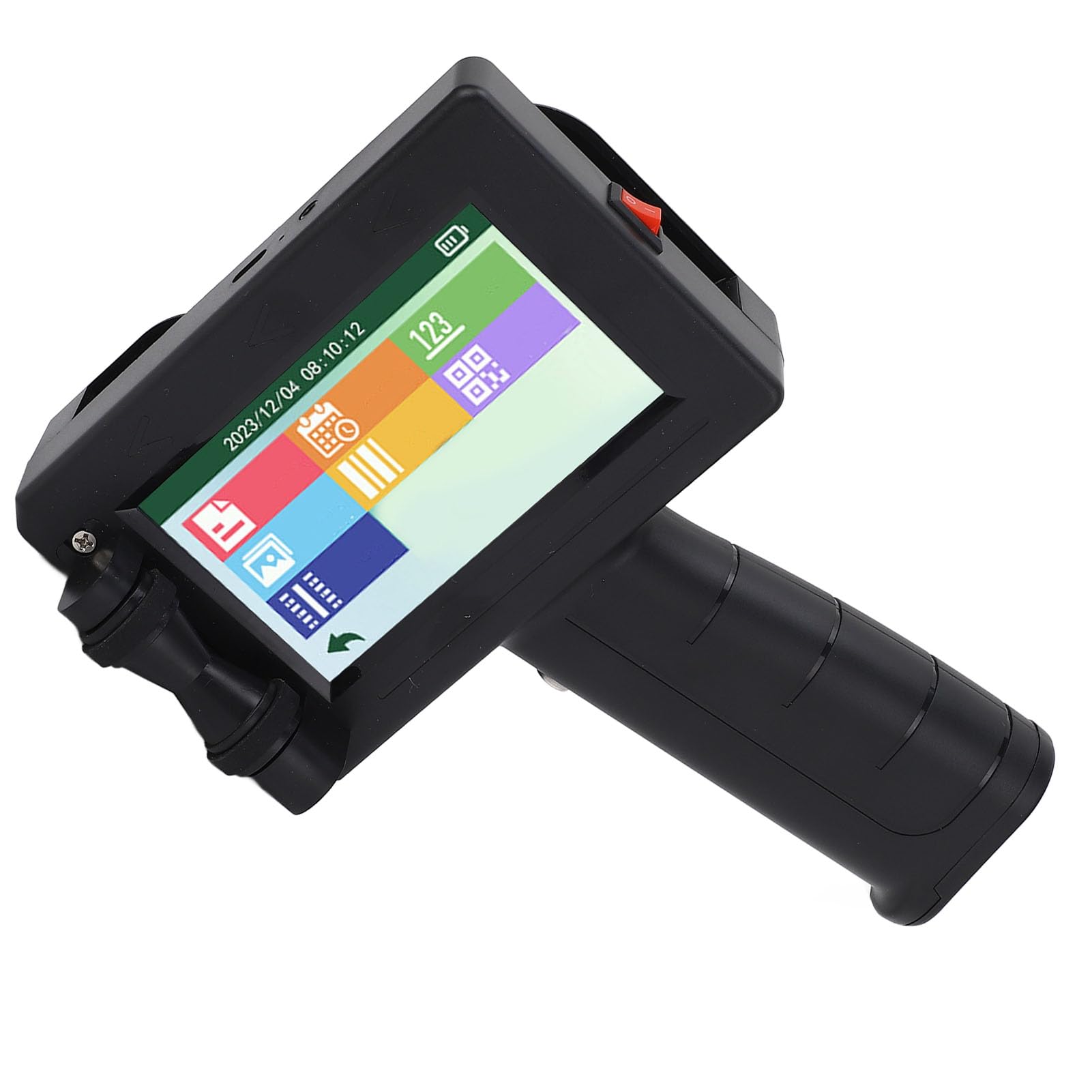 Tintenstrahl-Etikettendrucker Tragbarer Tragbarer Hochauflösender Touchscreen-Drucker für Effiziente Druckaufgaben für Industrieverpackungen