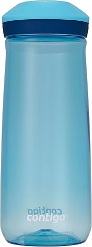 Contigo Botella de agua Micah para niños con tapa a prueba de fugas, 20 onzas, frambuesa azularándano