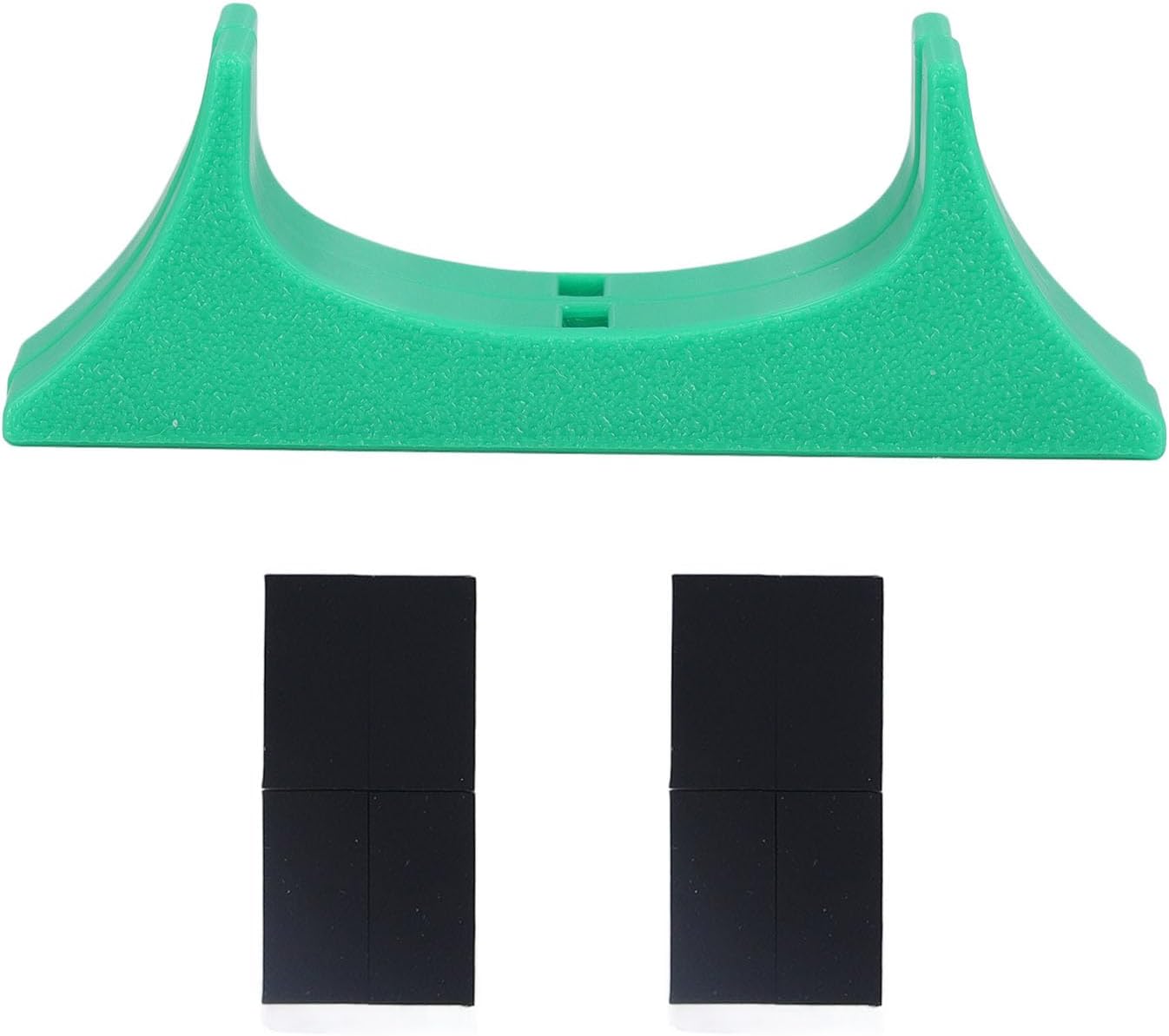 Estink Console Holder Vertical Stand Premium PEGT Material Durable Stable Cooling Bracket Open Air Design Prevents Overheating for Gaming Setup and Travel (Green)